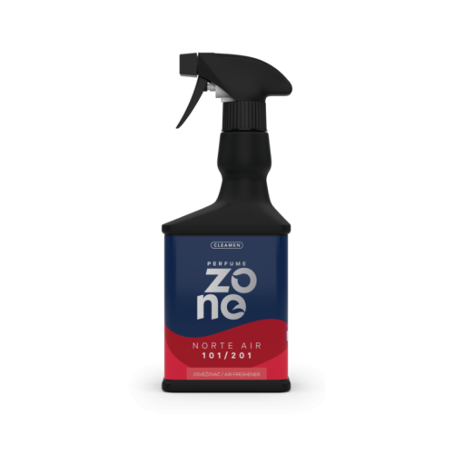 Cleamen Perfume ZONE Norte air 101/201 550 ml ( dříve osvěžovač a neutralizátor pachů ) s rozprašovačem