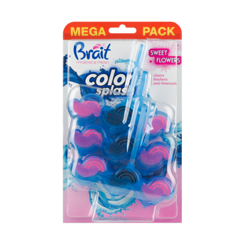WC Brait Color Splash Sweet Flowers 3x45g