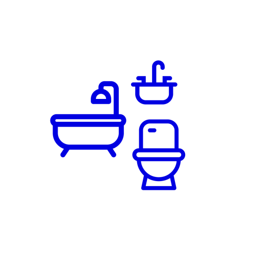 Prostředky na koupelny, kuchyně a WC