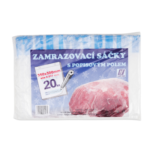 Sáčky zamrazovací s popisem 35x50 cm (20 ks)