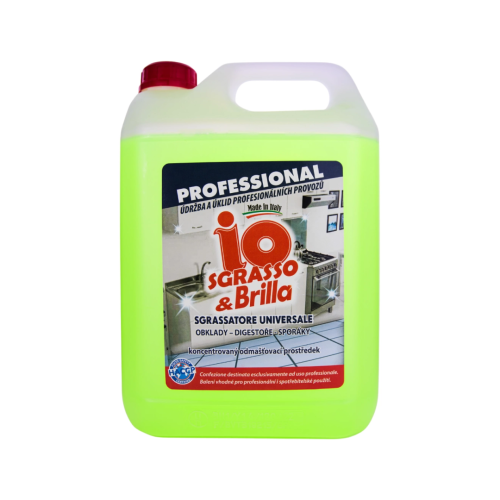 IO SGRASSA BRILLA odmašťovač (více druhů) - 5 litrů