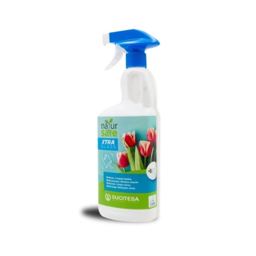 SUCITESA NATURSAVE XTRA GLASS, 750ml EKO čistič skla s vůní vanilky, VEGAN