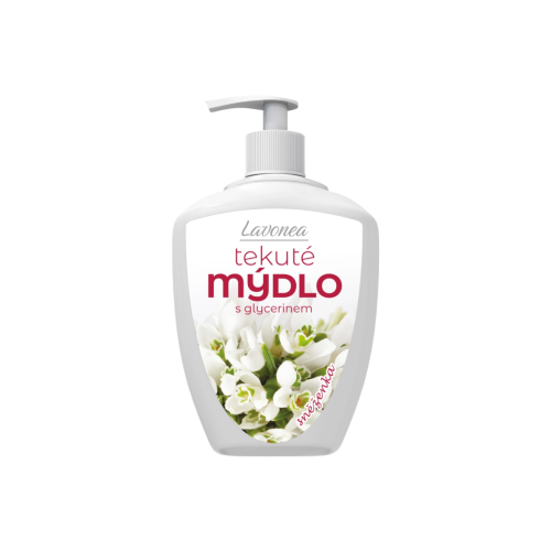 LAVONEA tek.mýdlo 500 ml Sněženka bílé
