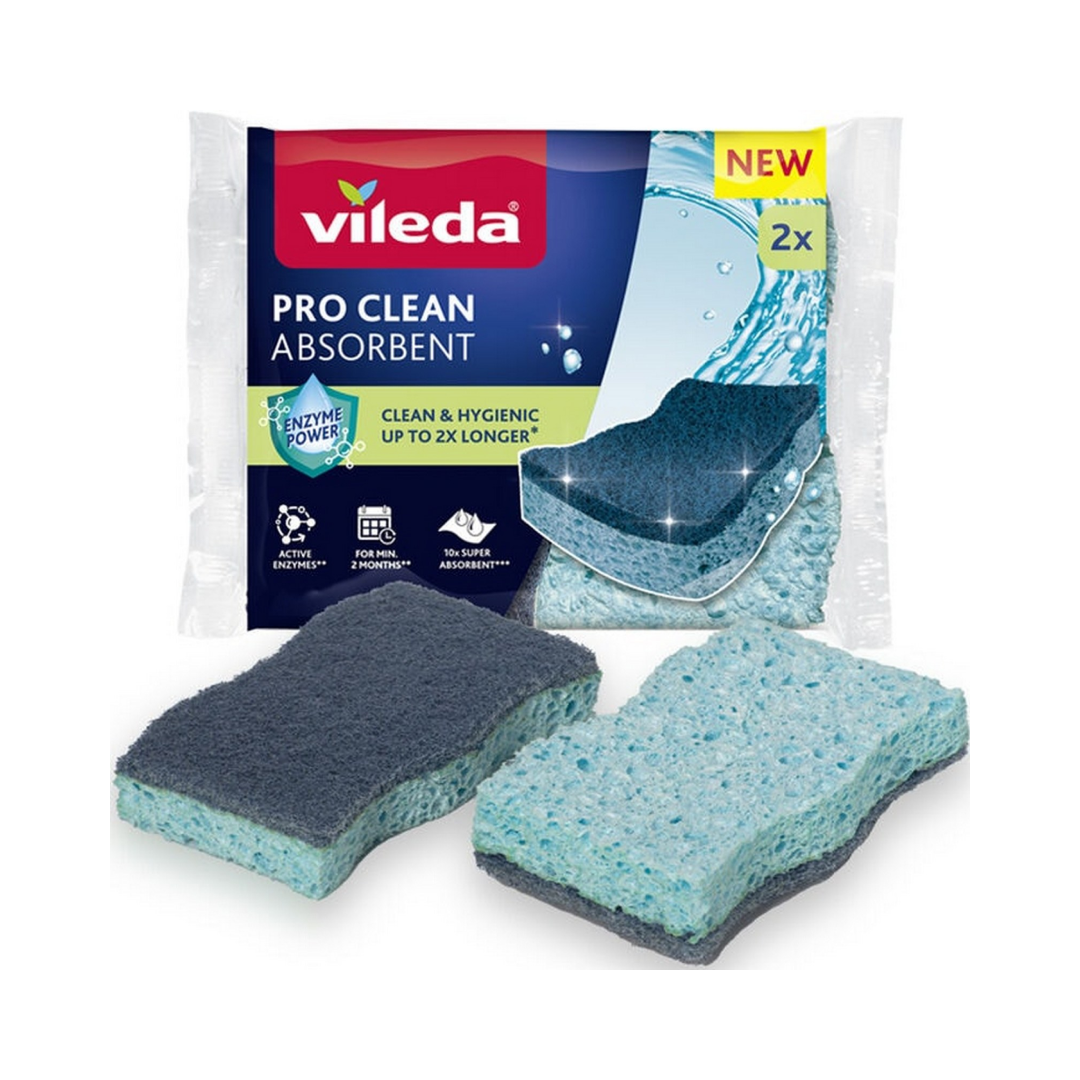 2x houbička na nádobí Vileda